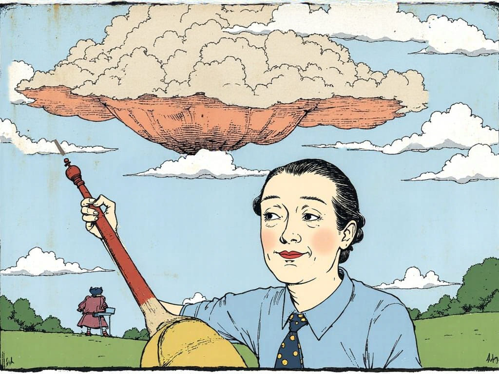 Surreal Fine Art in Style of Moebius and Dali