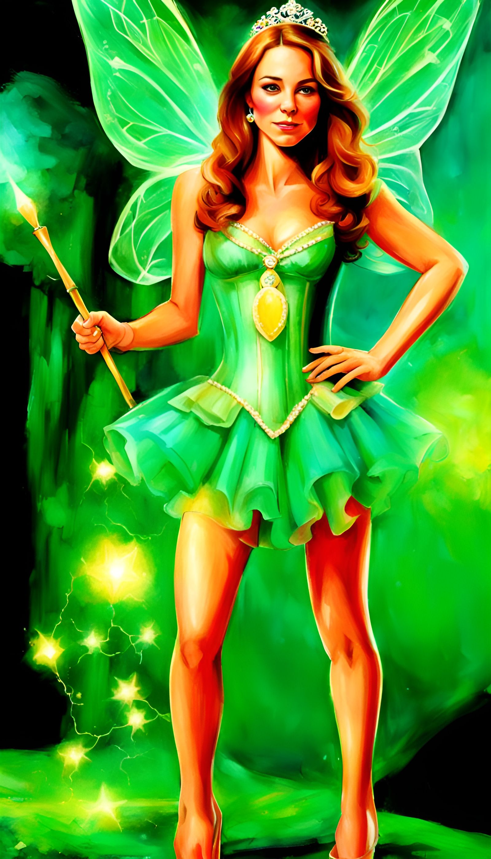 AI Portrait of Princess Catherine