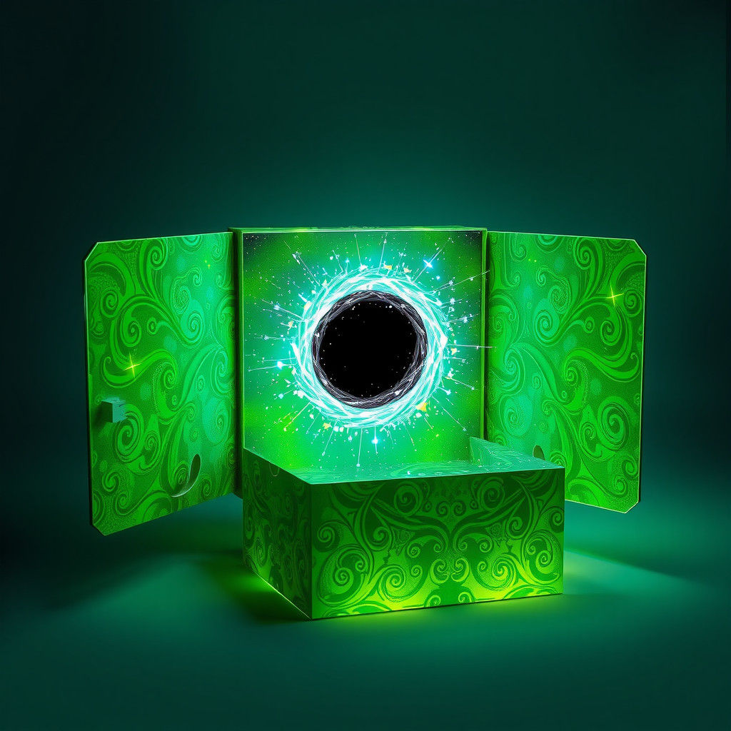Ethereal Green Box Reveals Mini Black Hole