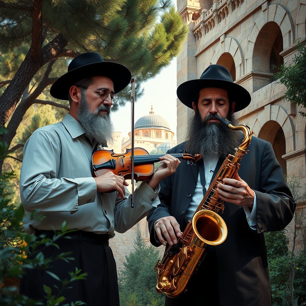 Spiritual Encounter in Ancient Jerusalem: Chassidic Musician...