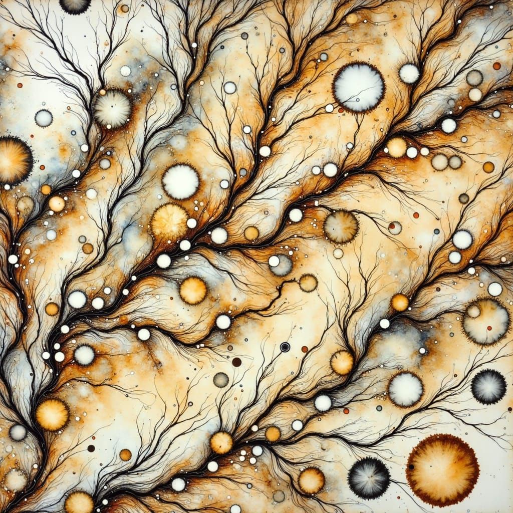 <lora:Alcoholic Inks:1.0> METALLIC GOLD LEAF ECCO海豚 <lora:E C C O:1.0> <lora:divineOil:0.8>