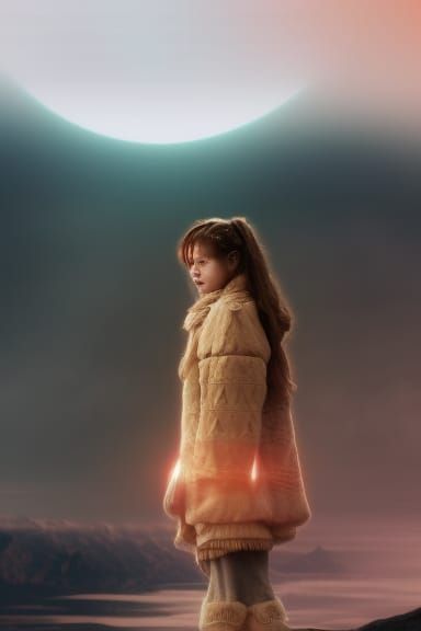 Dramatic Cozy Digital Matte Painting