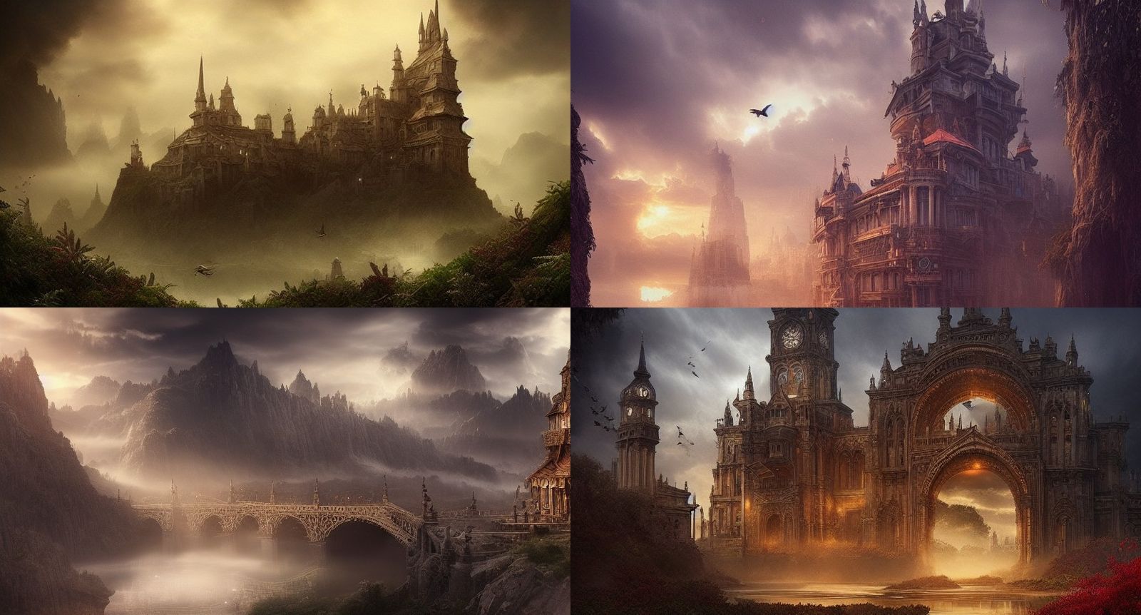 Epic Cinematic Digital Matte Painting