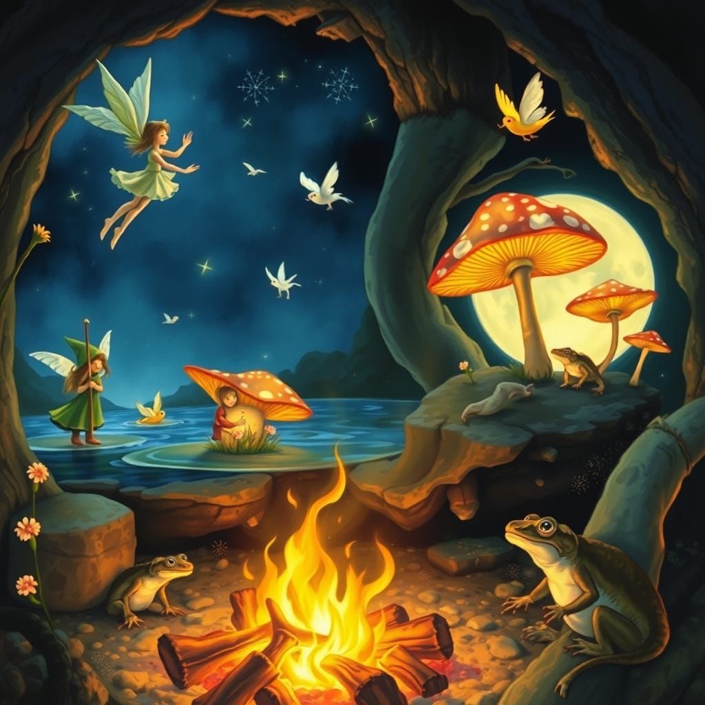 Fantastical Realms: Sylphs, Gnomes, Undines, and Salamanders