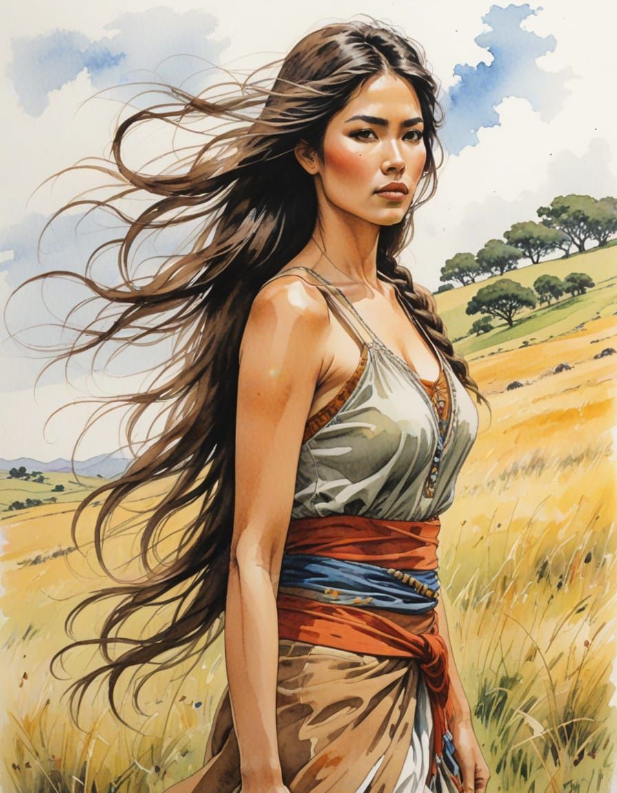 Mapuche Princess #112