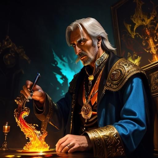 Epic 3D Render of Christopher Lee