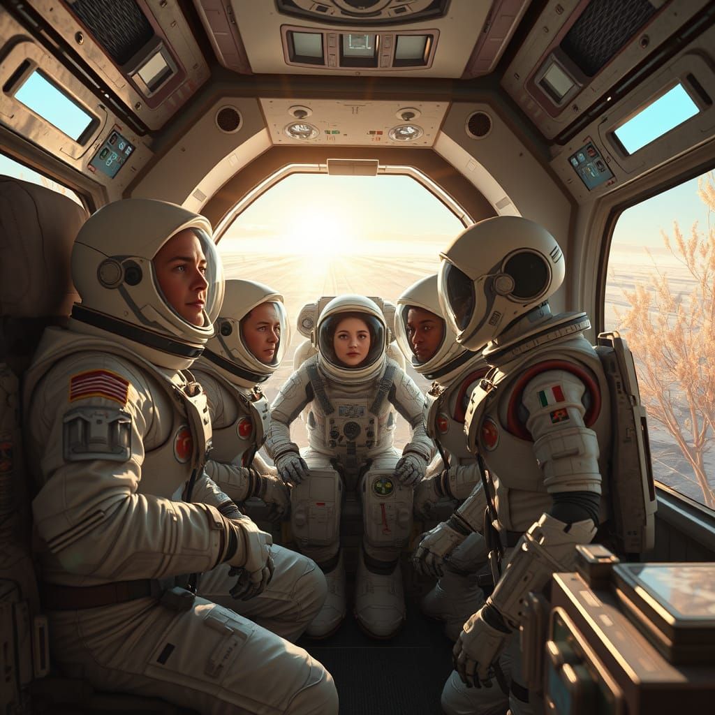 Space Shuttle Launchpad Graffiti Transport Ship