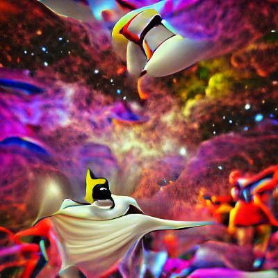 Hyperrealistic Space Ghost Coast to Coast in 8K