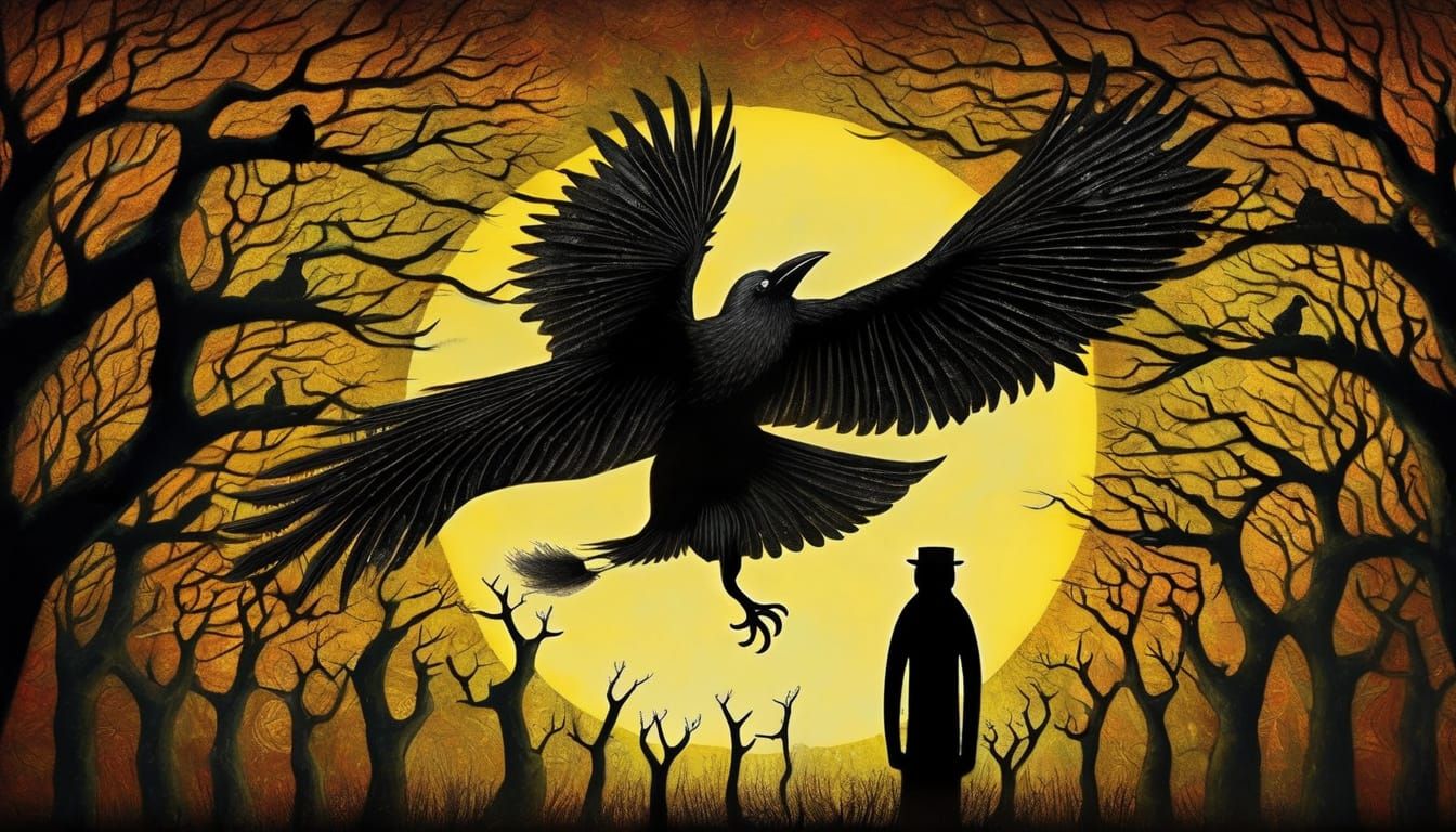 The Raven's Dark Descent into Madness