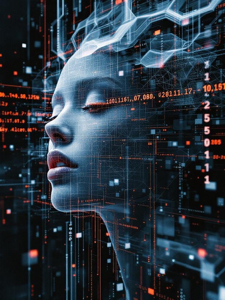 Fractal Glitch: Digital Artifacts Reveal Reality's Code