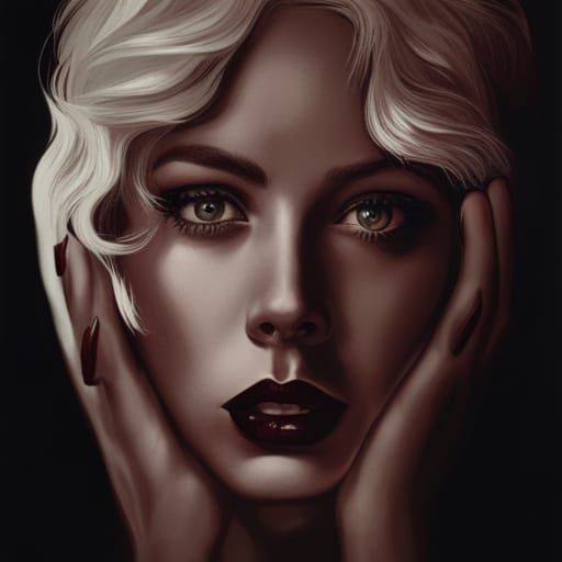 Vintage horror movie poster