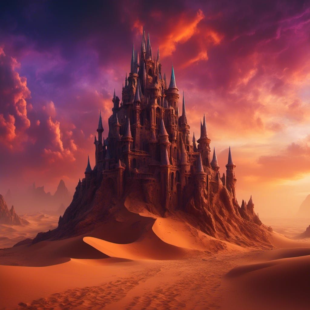 Sandcastle in the Sand