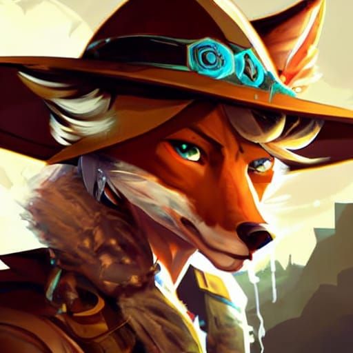 Indiana Jones Fox Cartoon Character