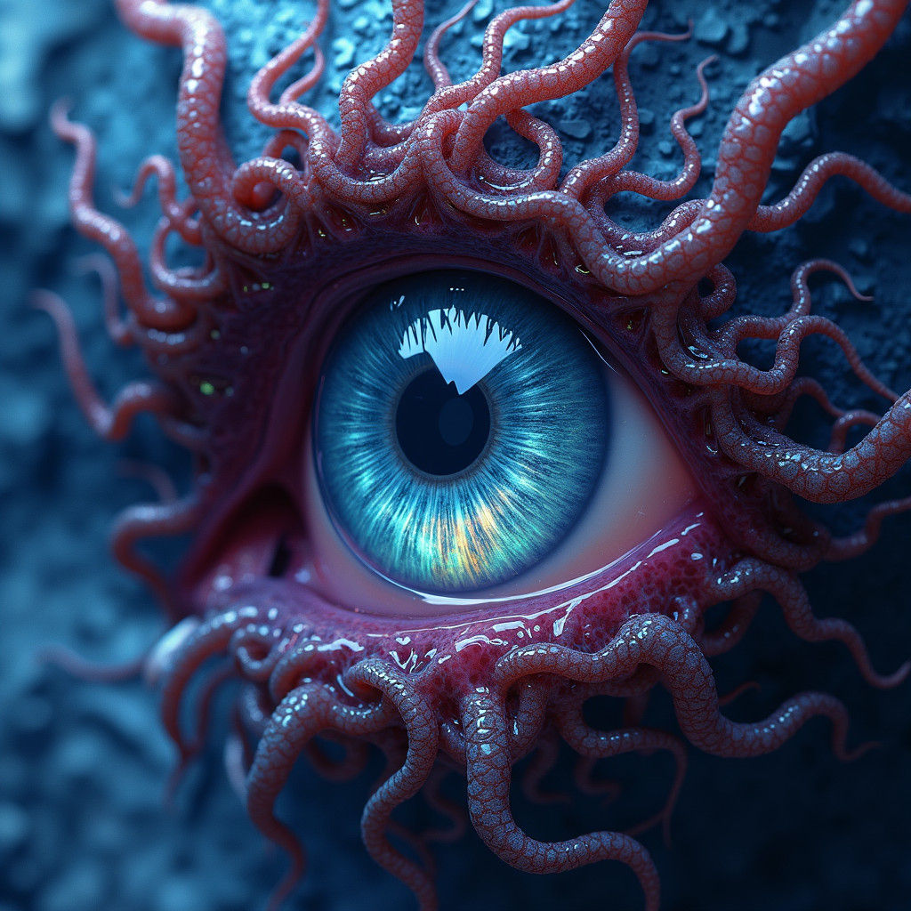 Eternity's Eye: Biomechanical Tentacle Bloom in Unreal Engin...
