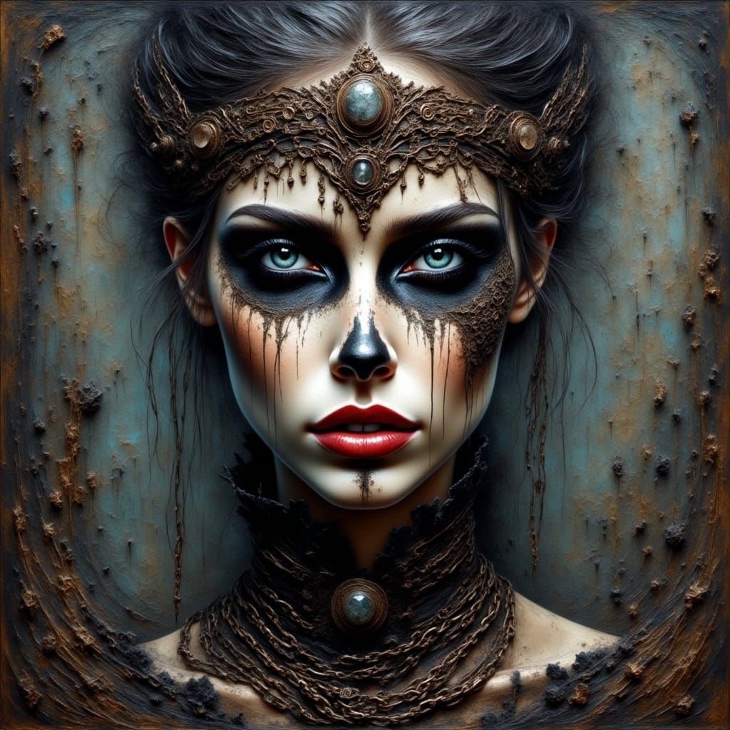 Macabre Graveyard Beauty Captured in Art