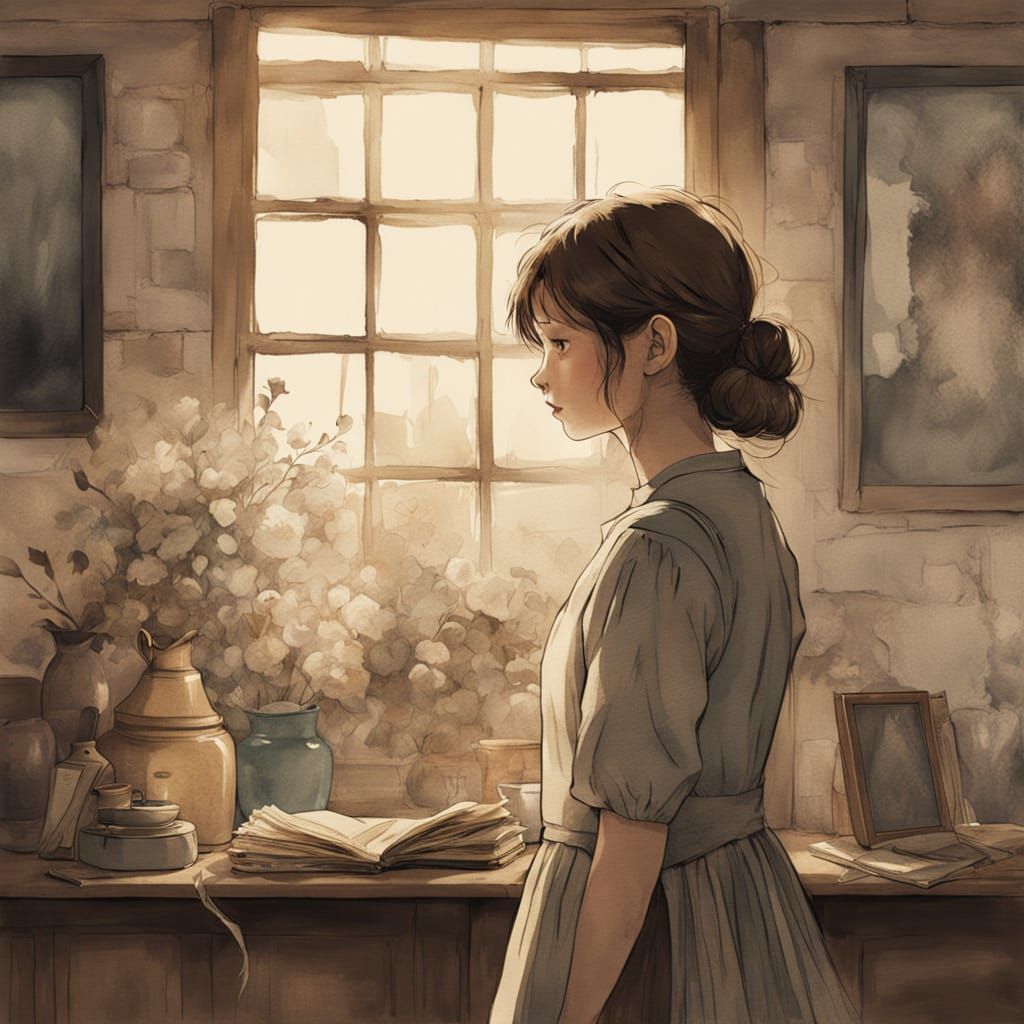 Sunlight, stillness, and a moment in deep thought