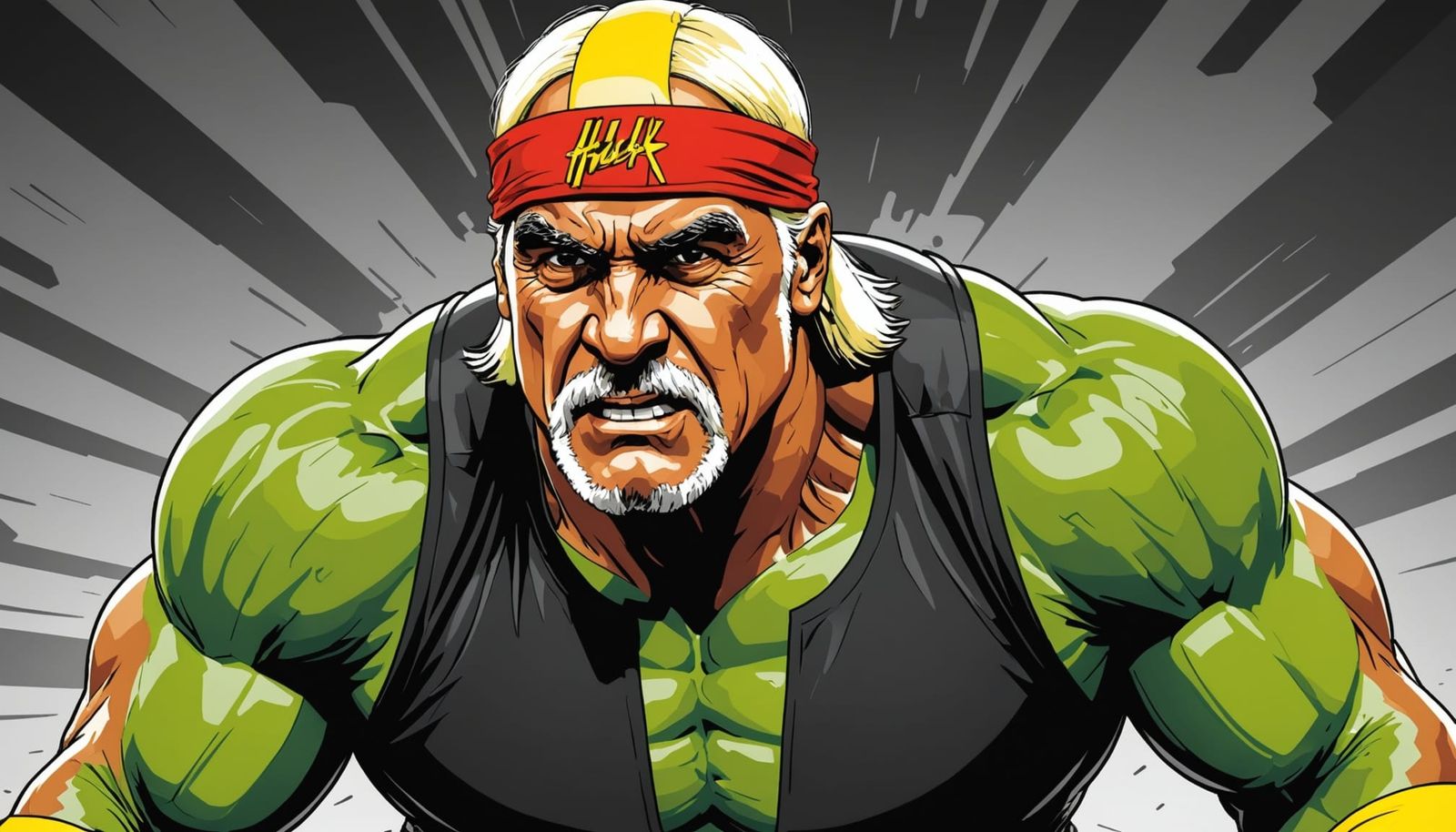 AI Interpretation of "R.I.P. Hulk Hogan!"