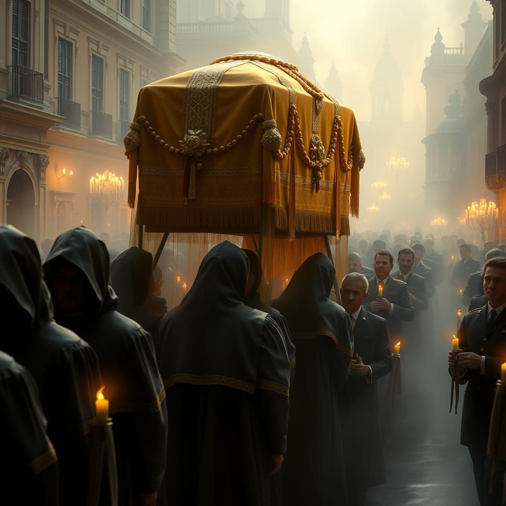 Solemn Italian Cityscape Confronts the Hypocrisy of Football