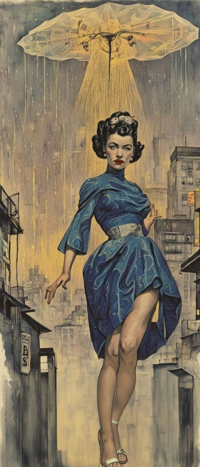 Cyberpunk Opera: Levitation in Mexico City, 1953