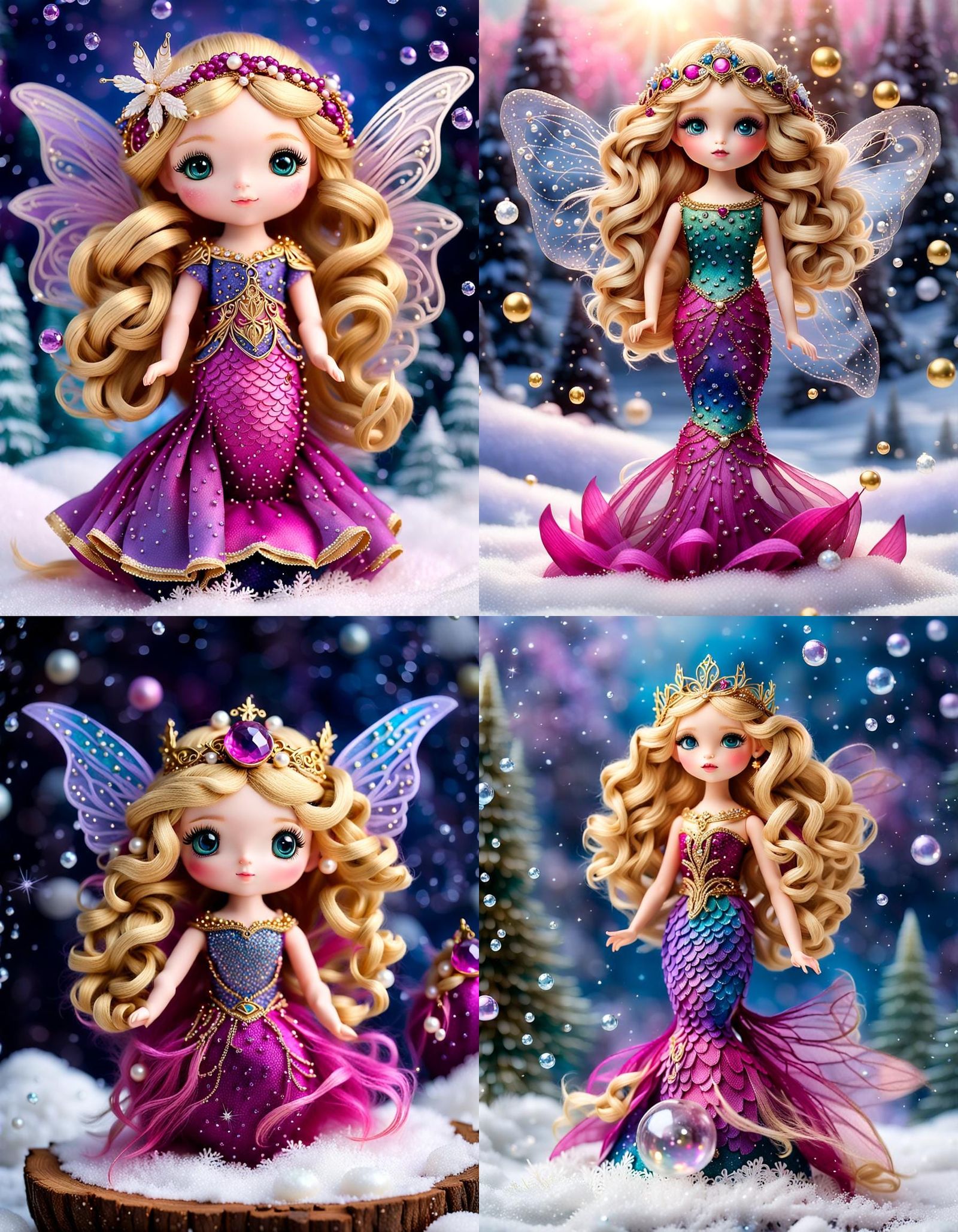 MERMAID FAIRY DOLL