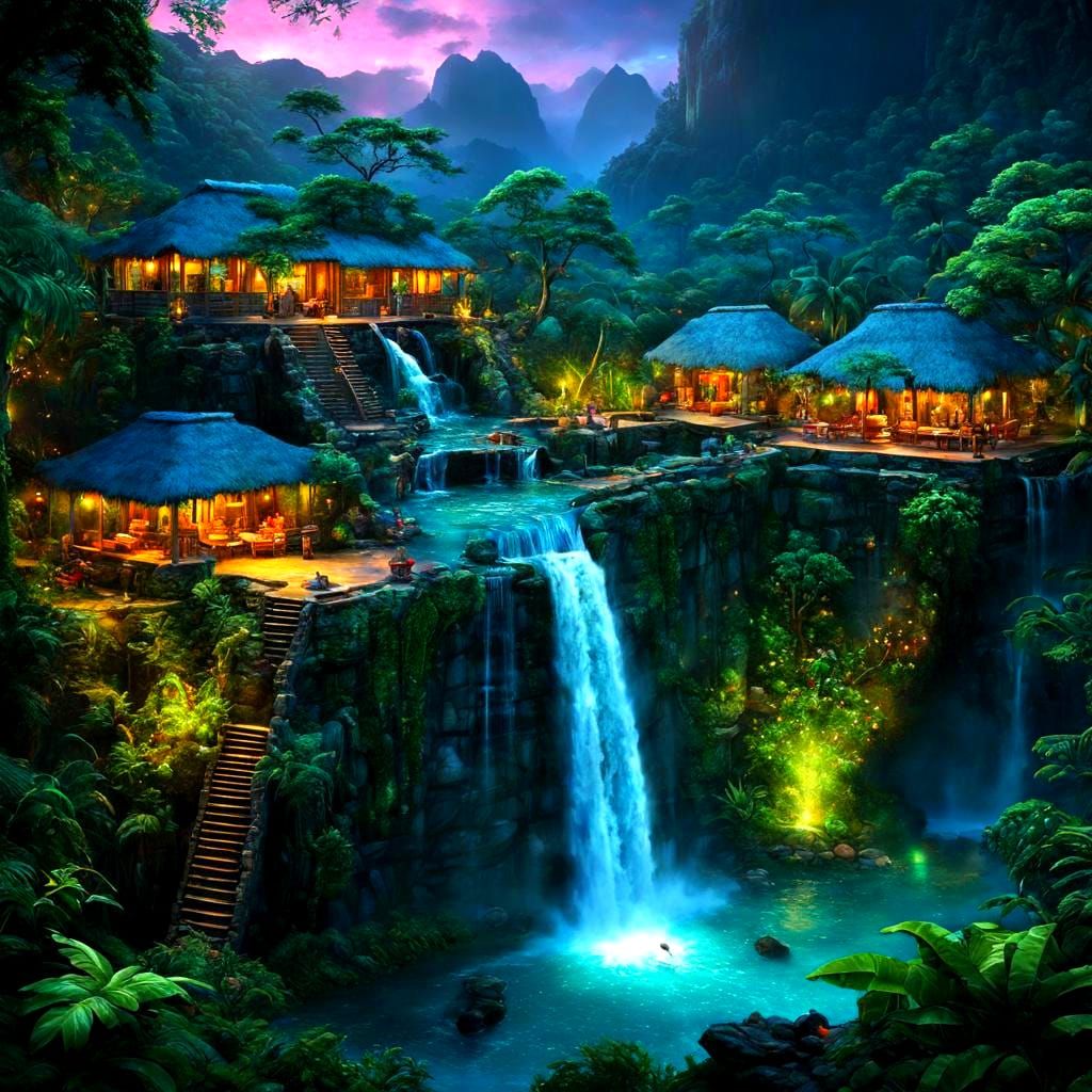 Mystical Mayan Ruins in Amazon Rainforest