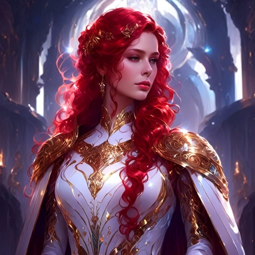 Goddess of War Portrait in 8k Resolution