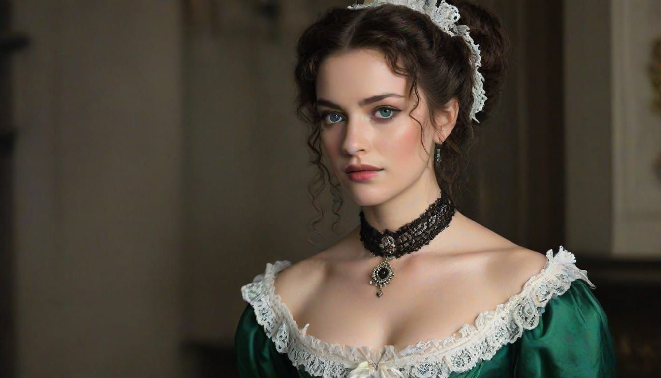 Countess Emily Prepares to Flee 18th Century Paris