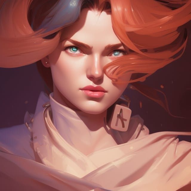 Detailed Portrait of a Sailor Woman