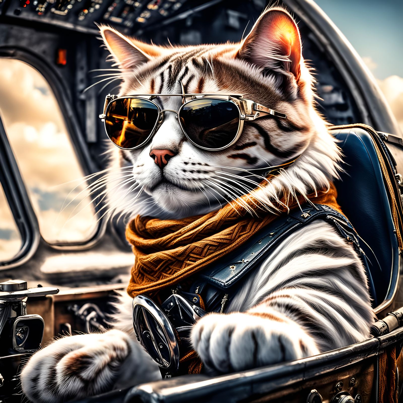 Pilot cat