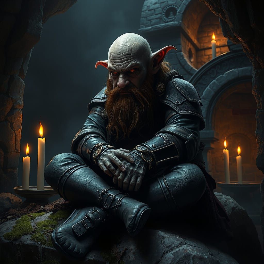 dark dwarf scheming