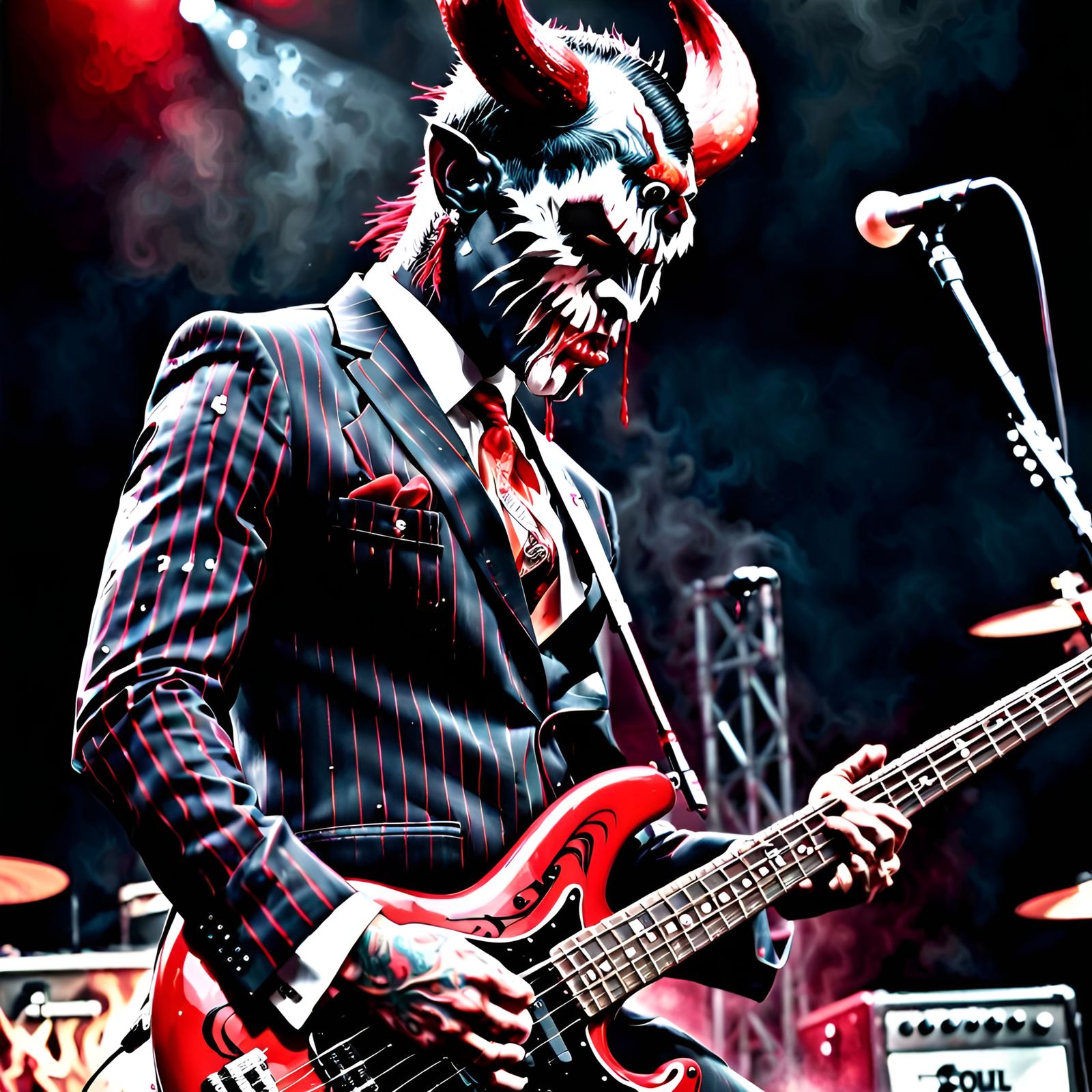 Looks like You've been up to the Devil's Business