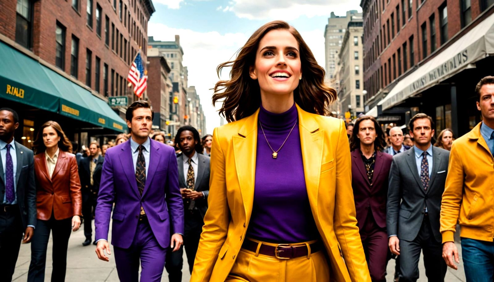 Allison Williams as Lois Lane in Metropolis