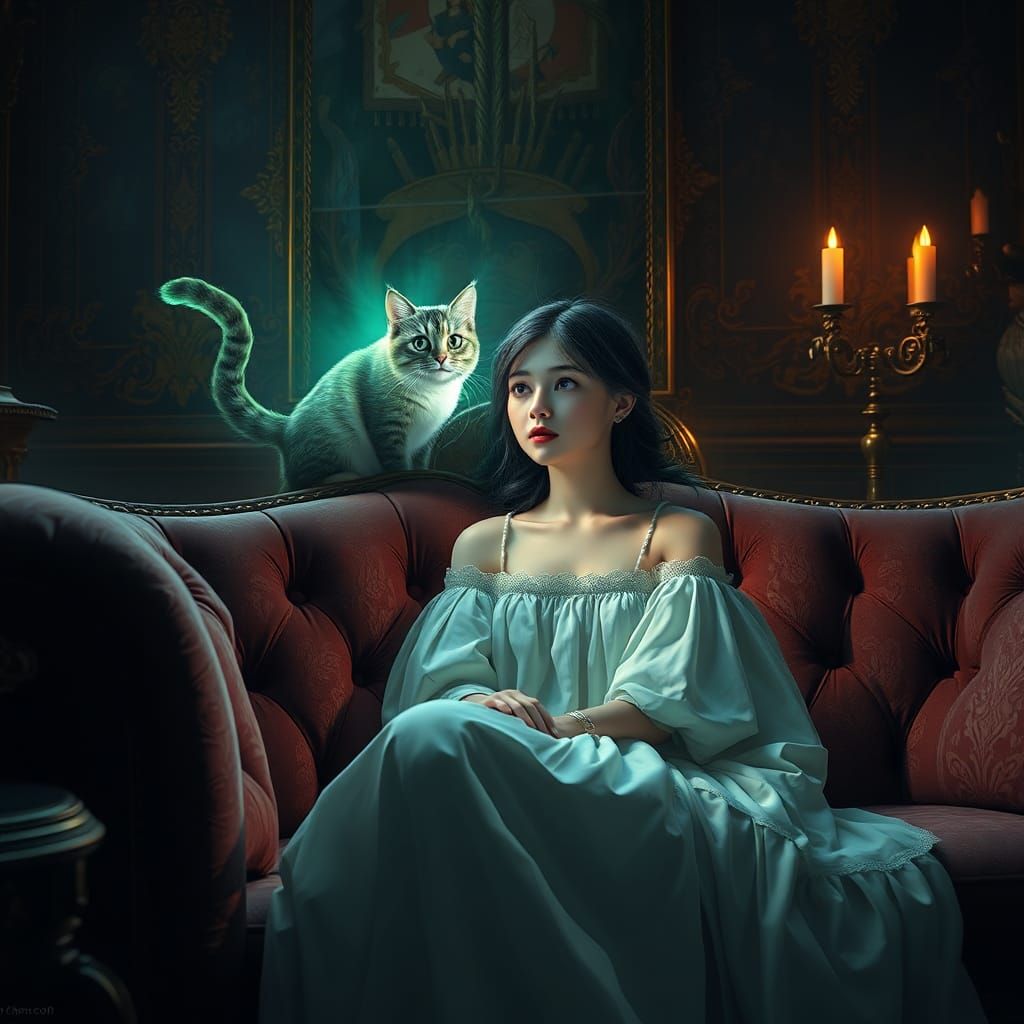 Cat's Cucumber Terror in Mystical Chamber