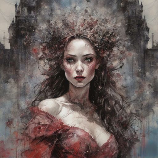 Scarlet Witch Digital Art