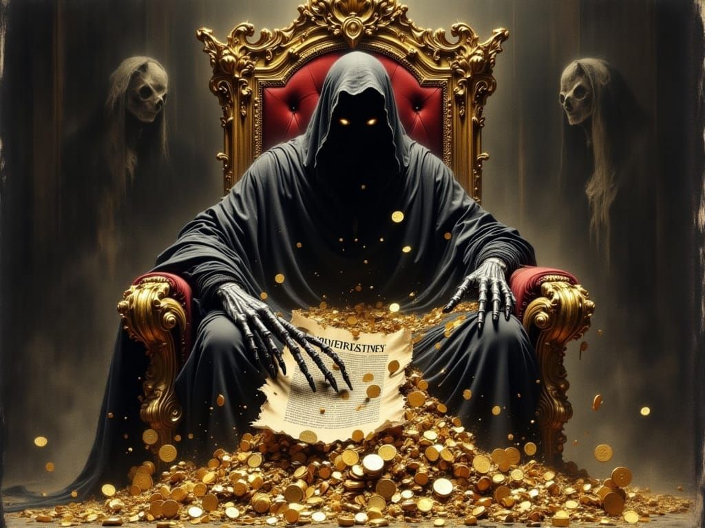 Greed Reigns Supreme in a Throne of Corruption