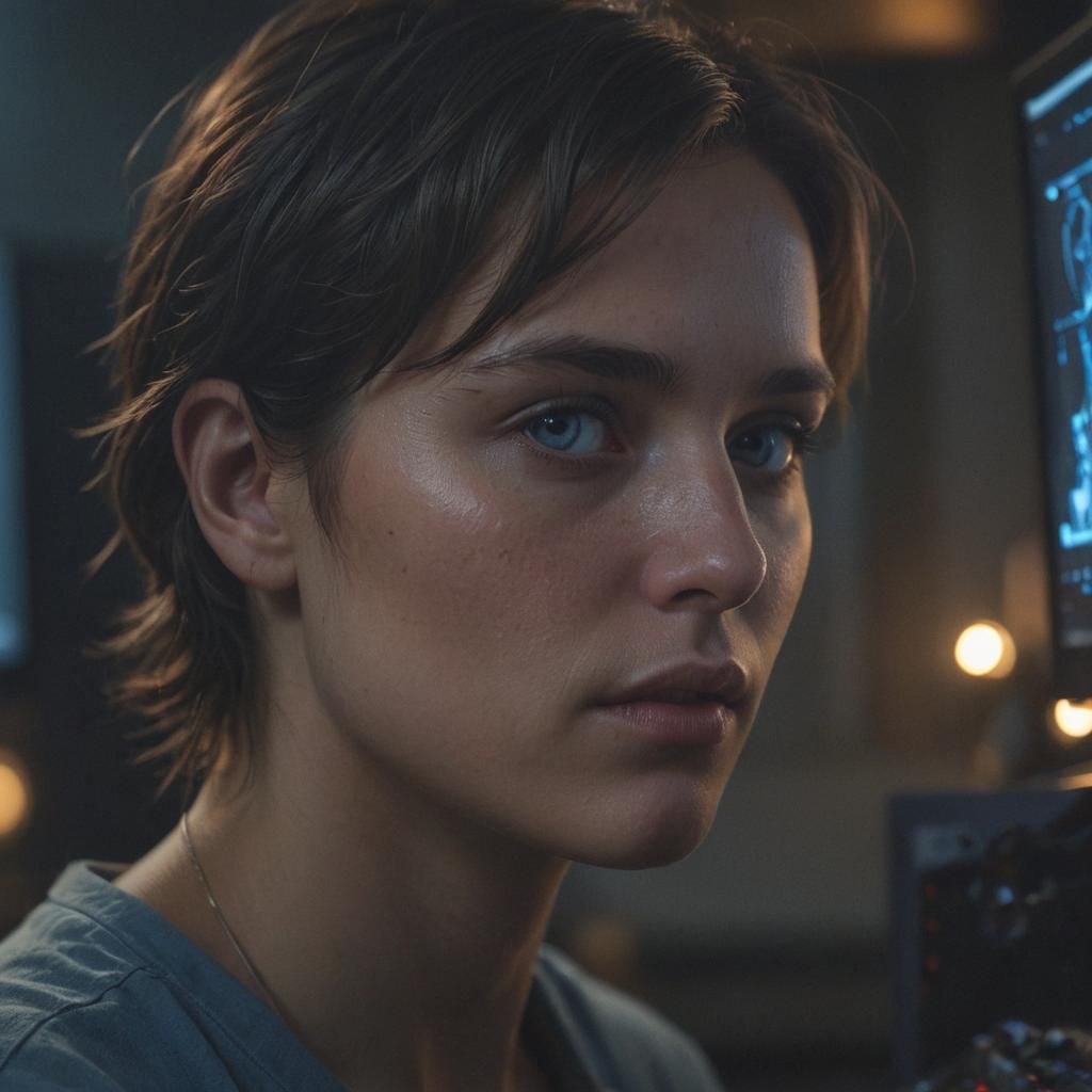 Someone doing exactly what I’m doing right now. creating A.I art at the nightcafe studio the Omni-verse