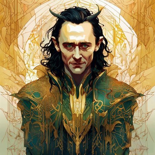 Loki Image Generated by AI