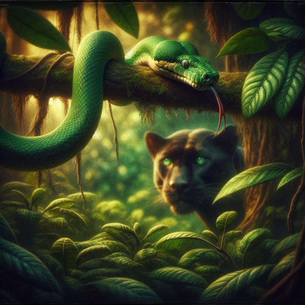 Jungle life 🐍🐆
