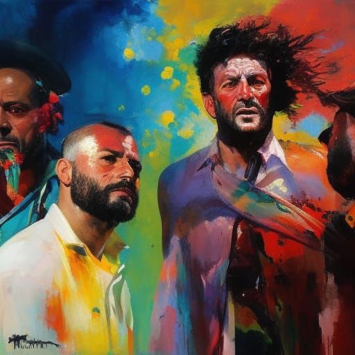 Intense Tribal Dance: Contemporary Horror Art