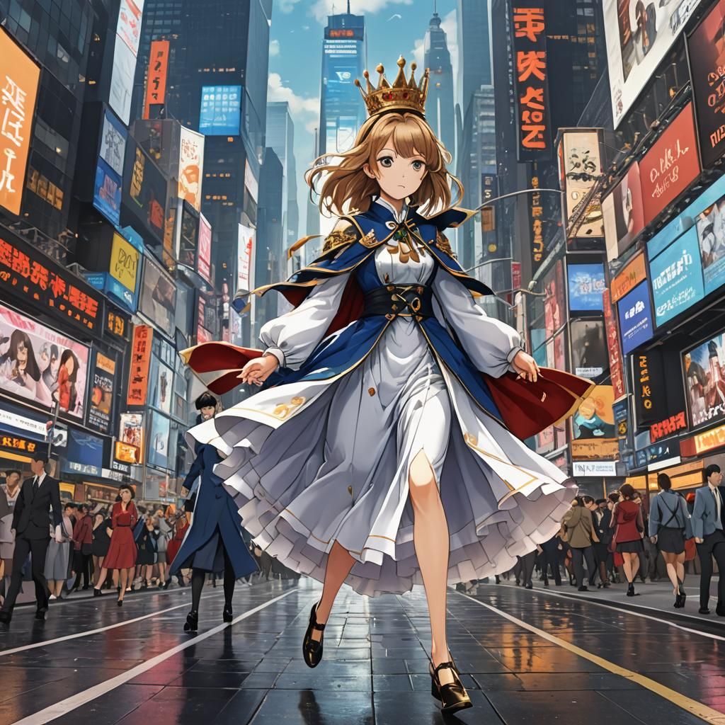 Mary Queen of Scots in Anime Time Warp