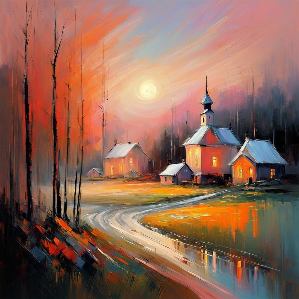 Scandinavian village