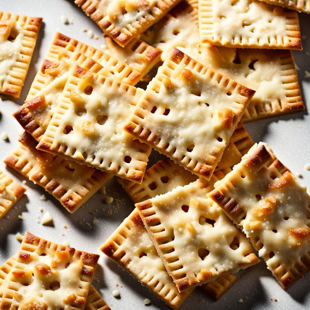 Homemade White Cheddar Crackers
