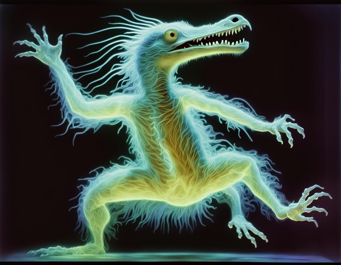 X-Ray of Kiwi Dragon