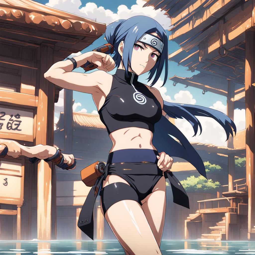 Konan in Bikini, Anime Key Visual
