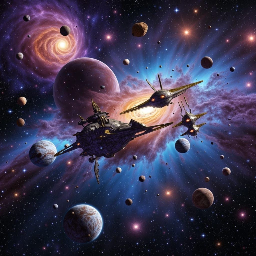 Spaceships in the Galaxy