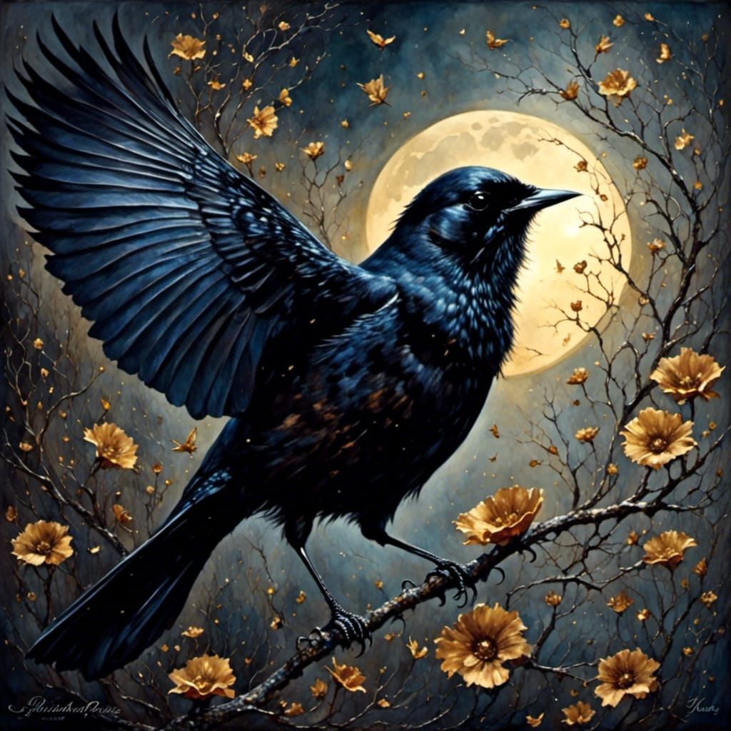 Blackbird Singing in the Night: Celestial Whimsy
