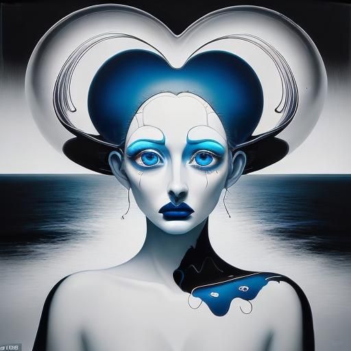 Shattered Heart Watched By Sorrowful Eyes