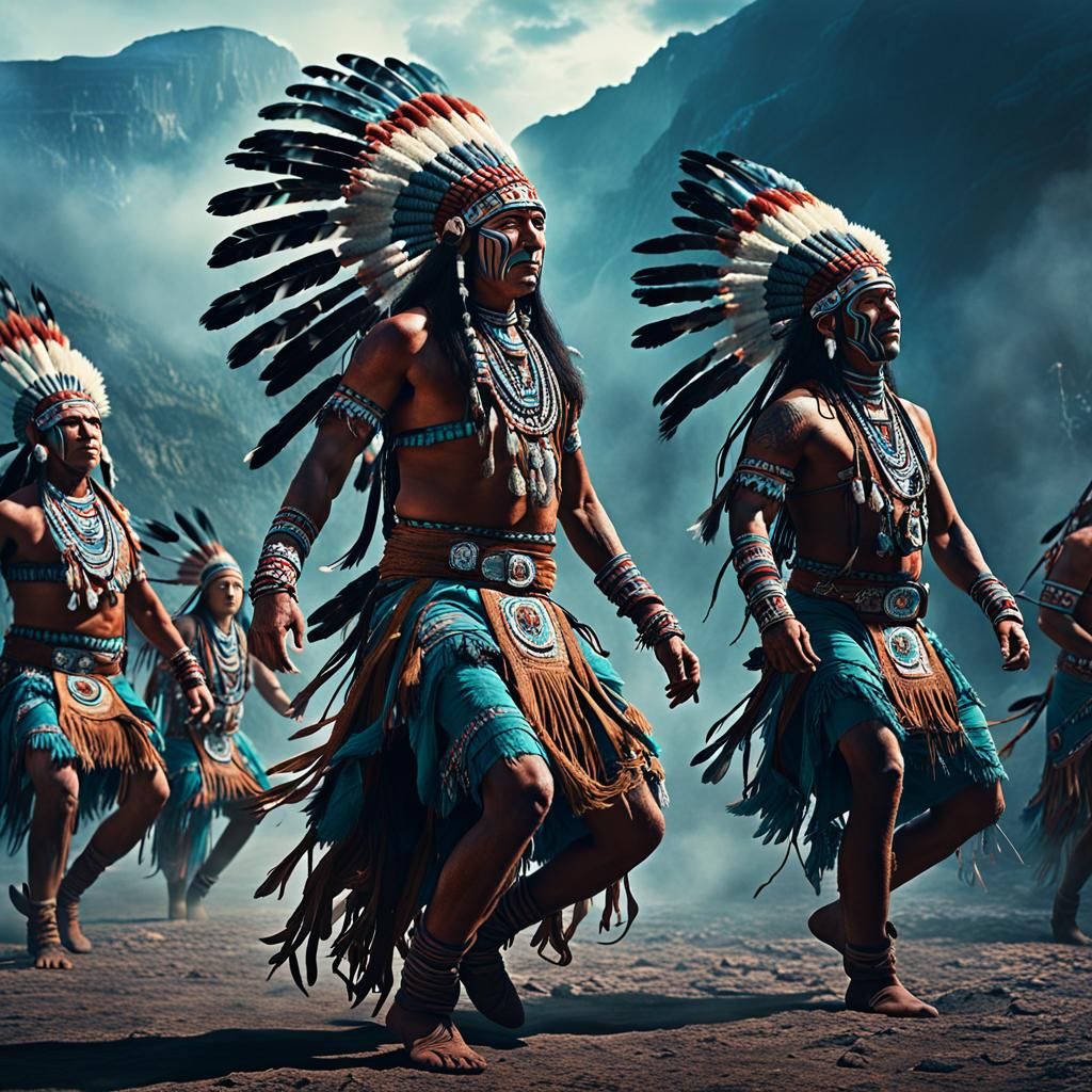 Epic Native American Spirit Dancers