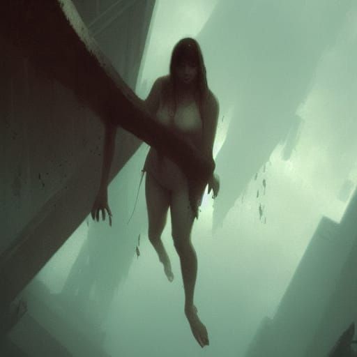 Sinister Drowning Scene