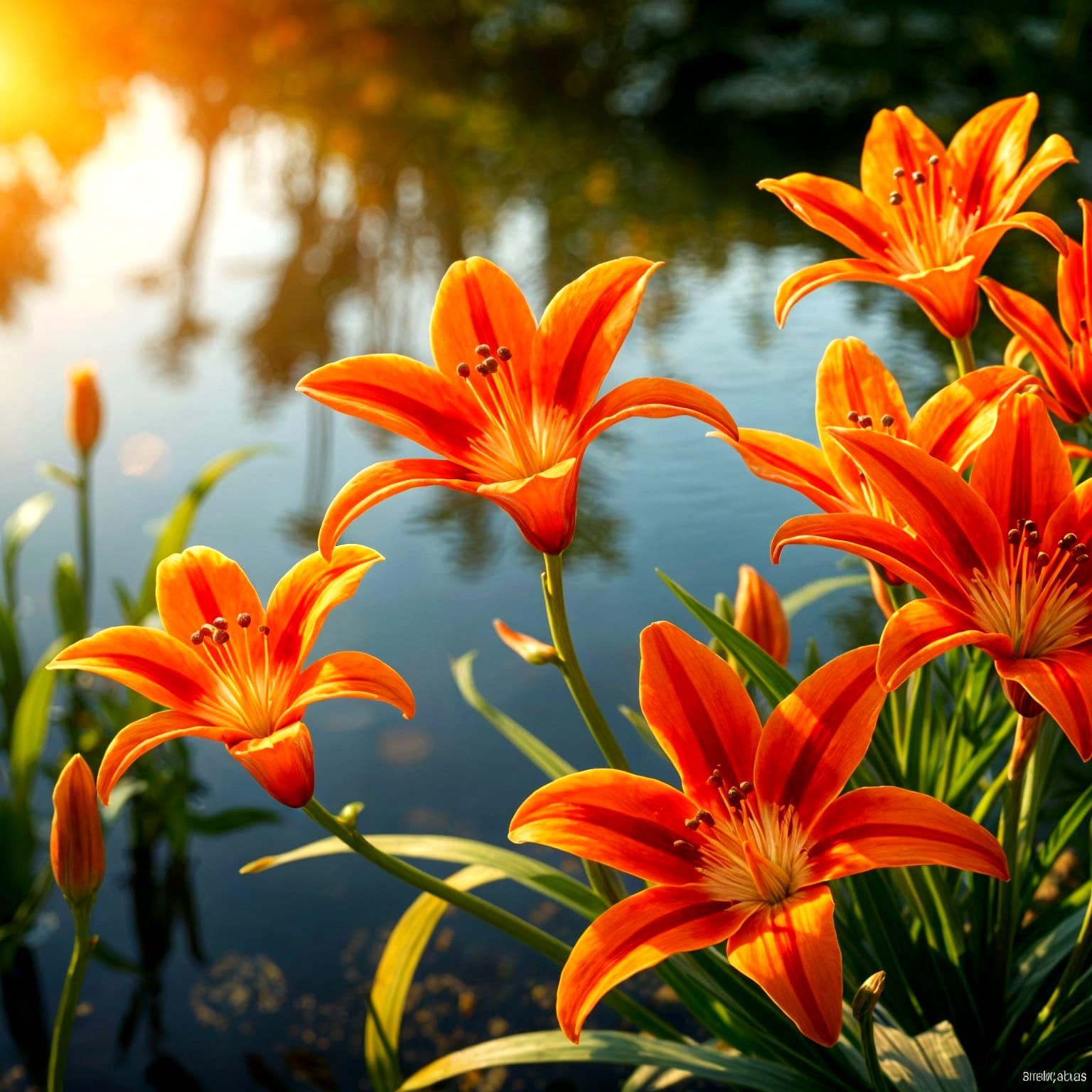 Wood Lilies